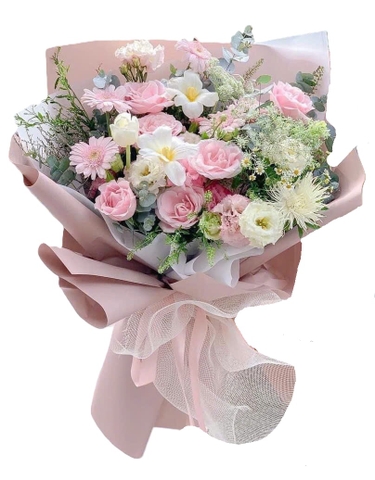 Bó Hồng Sắc màu - BHTC7