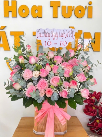 Lẵng Hồng (Hồng) - LHH1