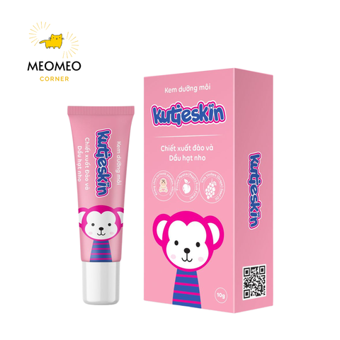 Son dưỡng làm mềm môi dạng kem cho bé và mẹ Kutieskin tự nhiên Tuýp 10gr