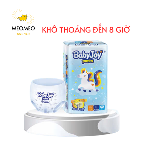 Tã/bỉm Quần Cao Cấp Bobby Baby Joy size M50/L50/XL50/XXL50 siêu mỏng
