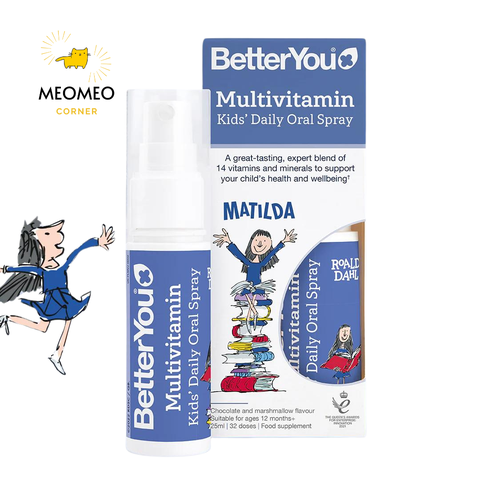Vitamin tổng hợp dạng xịt Better You cho bé của Anh Quốc