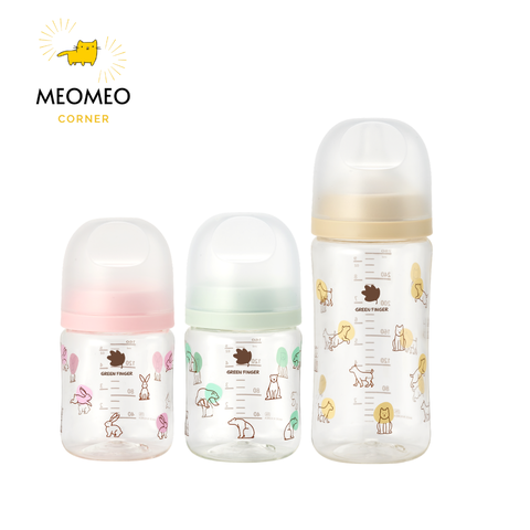 [TÁCH LẺ SET] Bình sữa PA Greenfinger Bebegrow Green Finger Pure Baby 160ml / 280ml