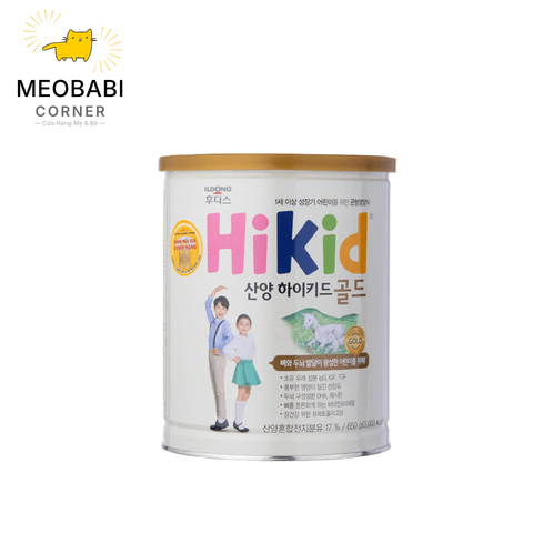 Sữa bột Hikid dê lon 650gr
