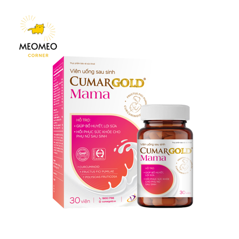 Viên uống Sau Sinh CumarGold Mama Hộp 30 viên