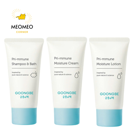 Sữa Tắm Gội/Sữa Dưỡng Ẩm Da Thường/Kem Dưỡng Ẩm Da Khô GOONGBE 30ml