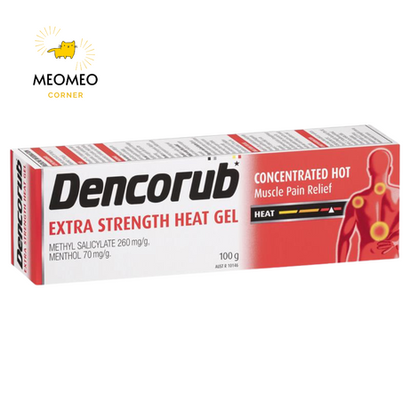 Kem xoa bóp Dencorub Heat Gel của Úc 100g
