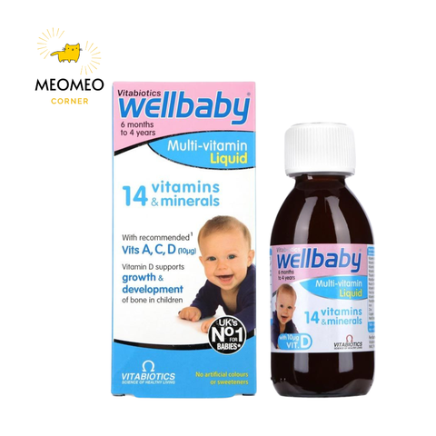 Vitamin tổng hợp cho bé Wellbaby Multivitamin