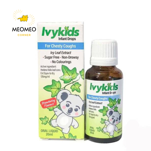 Tinh Chất Ho, Tiêu Đờm cho bé IvyKids 20ml
