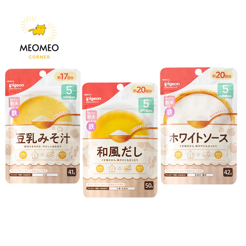 Bột nêm Dashi Pigeon cho bé từ 5 tháng tuổi