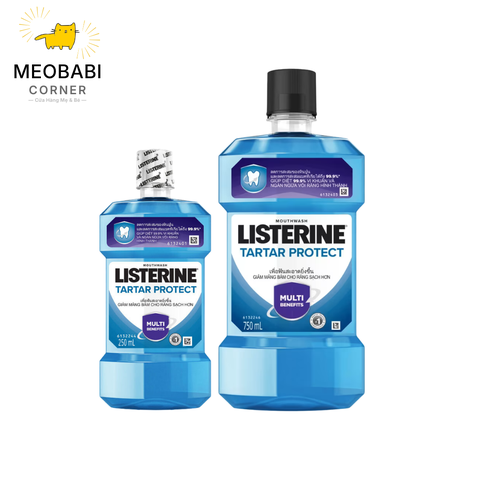 Nước Súc Miệng Diệt Khuẩn LISTERINE® TARTAR PROTECT