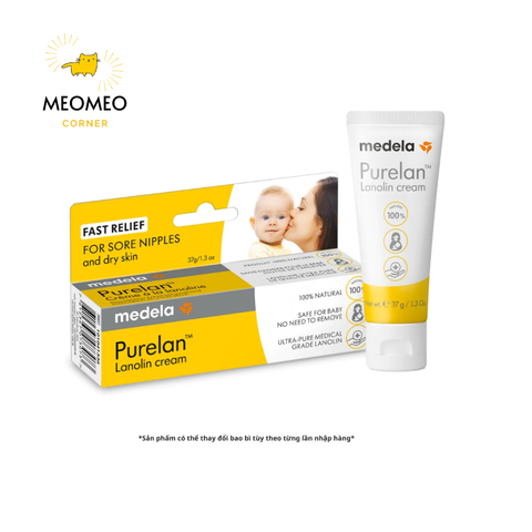 Kem Purelan™ Medela - Kem bôi nứt cổ gà, khô da