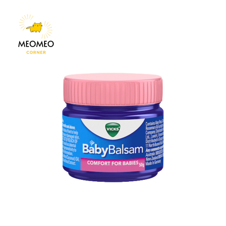 Dầu ấm ngực Vicks Baby Balsam 50g