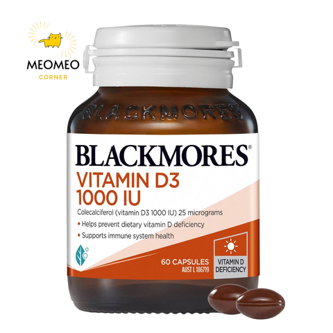 Viên bổ sung Blackmores vitamin E 1000iu 30 viên của Úc