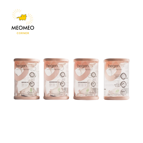 Núm ti thay thế bình sữa Hegen Núm ty