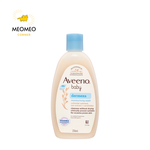 Sữa tắm da chàm Aveeno Baby Dermexa 236ml cho bé của Úc