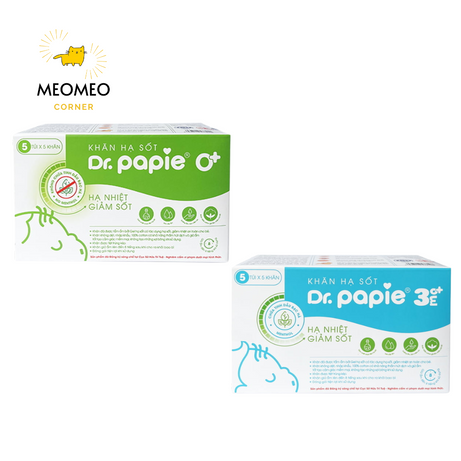 Khăn hạ sốt Dr.Papie