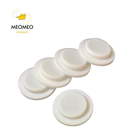 Nắp chặn sữa silicon thay thế nắp trữ sữa, phù hợp với các bình cổ rộng Moyuum, TM, Pigeon, Grosmimi