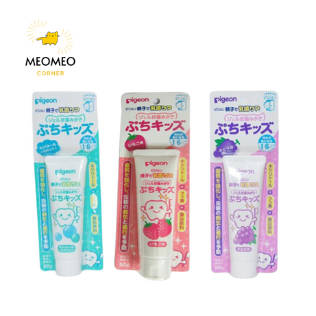 Kem đánh răng Pigeon cho bé từ 18 tháng tuổi