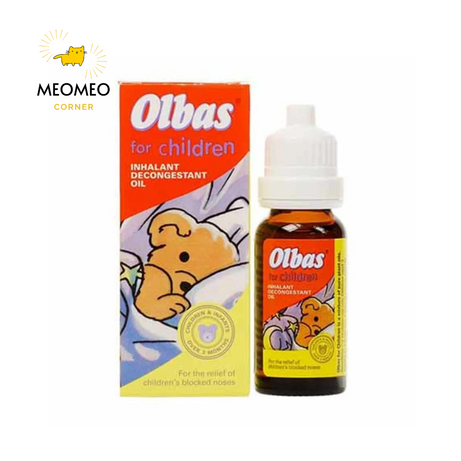 Tinh dầu Olbas chống cảm cúm,ho, nghẹt mũi cho bé 10ml
