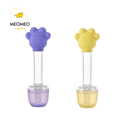 Dụng cụ cho bé uống thuốc chống sặc, có đầu silicon mềm