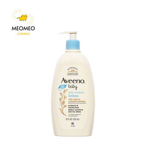 Kem dưỡng ẩm toàn thân Aveeno Baby Daily Lotion cho bé 532ml