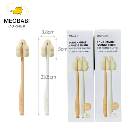 Cọ Rửa Đa Năng Bình Sữa & Núm Ti MOYUUM