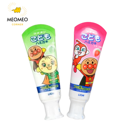 Kem đánh răng Lion cho bé từ 1 tuổi của Nhật Bản 40gr