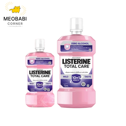 Nước Súc Miệng Chăm Sóc Toàn Diện LISTERINE® Total Care Zero