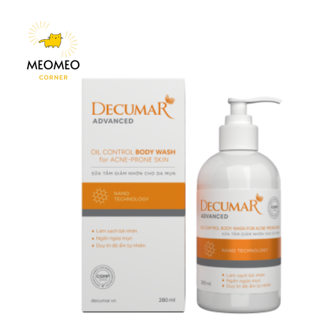 Sữa Tắm Cho Da Mụn DECUMAR chiết xuất rau má 280ml