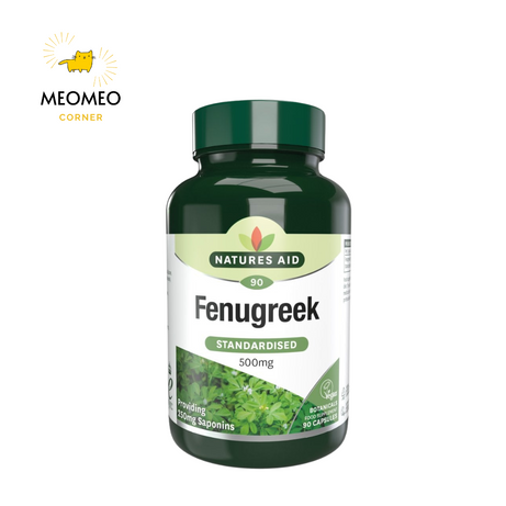 Lợi sữa cỏ cà ri Nature Aid Fenugreek Anh / Natures Aid UK