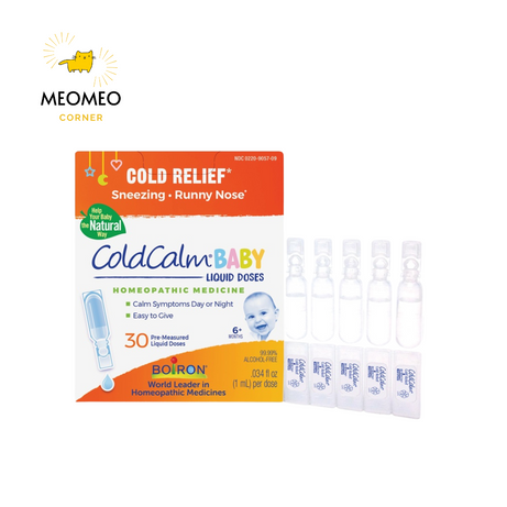 Muối vi lượng đồng căn Coldcalm Boiron của Mỹ