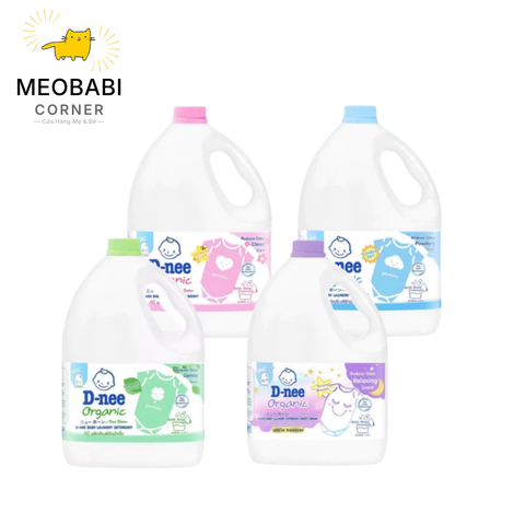 Nước Giặt Quần Áo Em Bé D-nee can 3kg