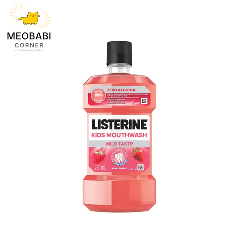 Nước Súc Miệng LISTERINE® Kids Berry Shield Cho Bé 250ml