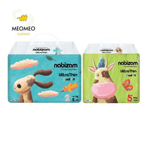 Tã dán Nabizam Ultra Thin S M L XL