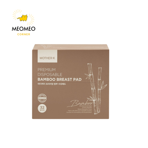 Lót thấm sữa siêu mỏng sợi tre cao cấp Mother-K 32 cái