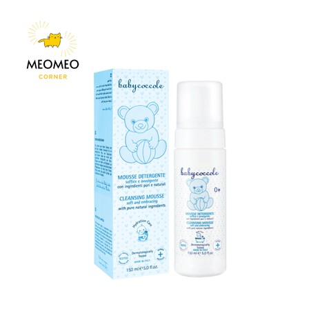 Dung dịch làm sạch 3in1 dạng bọt BabyCoccole CLEANSING MOUSSE 150ml