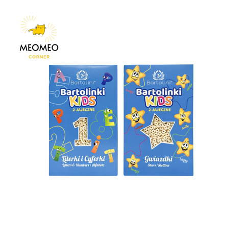 Nui trứng hữu cơ Bartolini cho bé từ 7 tháng 250g