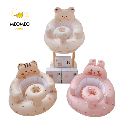 [Có Khay] Ghế hơi tập ngồi ăn dặm Barrot cho bé Bar-Rot