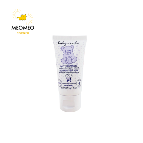 Sữa dưỡng ẩm và làm dịu da BabyCoccole MOISTURIZING MILK 30ml