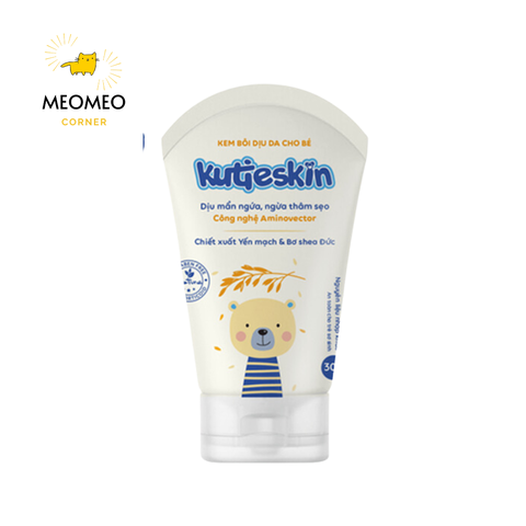 Kem bôi dịu da cho bé Kutieskin ngừa mẩn, ngứa & hăm 30g