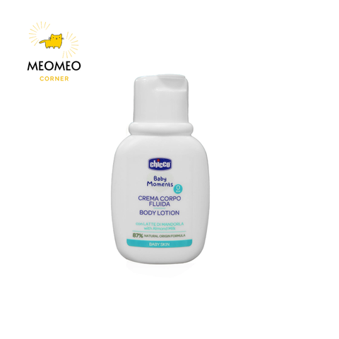 Sữa dưỡng ẩm chiết xuất hạnh nhân Chicco 0M+ - Chai du lịch 50ml