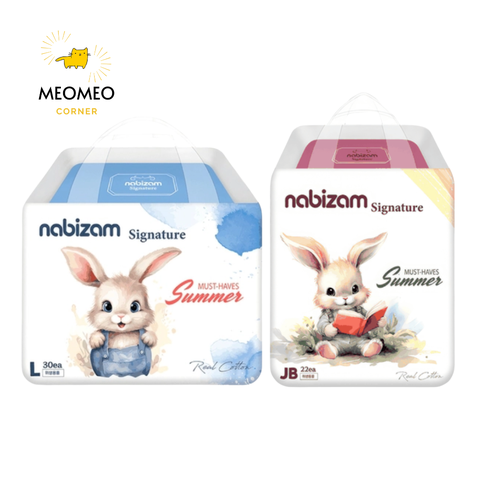 Tã bỉm quần đêm Nabizam Signature Summer M L XL 2XL