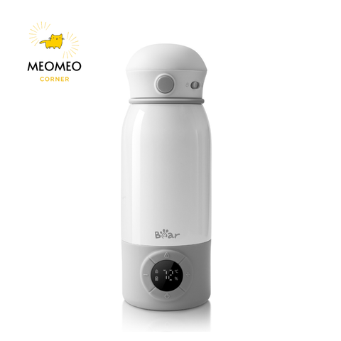 Bình đun và hâm nước pha sữa di động mini 0.5L Bear BKL-055EJ