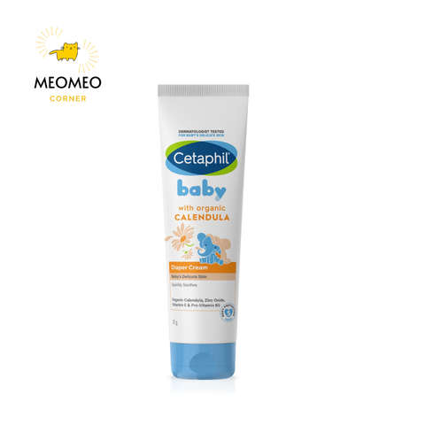 Kem Làm Dịu & Phòng Ngừa Hăm Tã Cetaphil Baby Diaper Cream Với Hoa Cúc Hữu Cơ