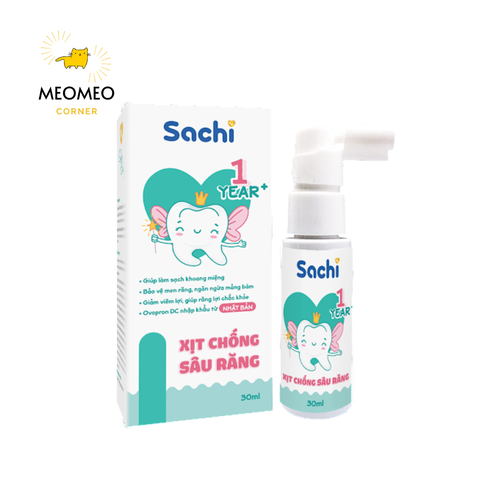Xịt chống sâu răng Sachi