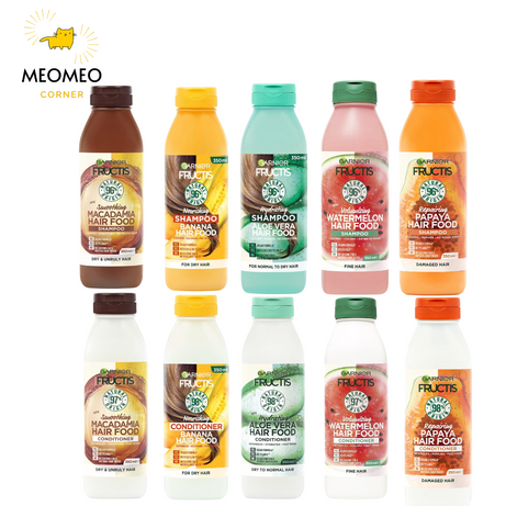 Dầu gội/xả Garnier Fructis Hair Food 350ml