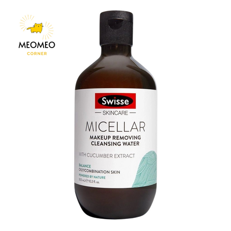 Nước tẩy trang Swisse Micellar Makeup Remover của Úc 300ml