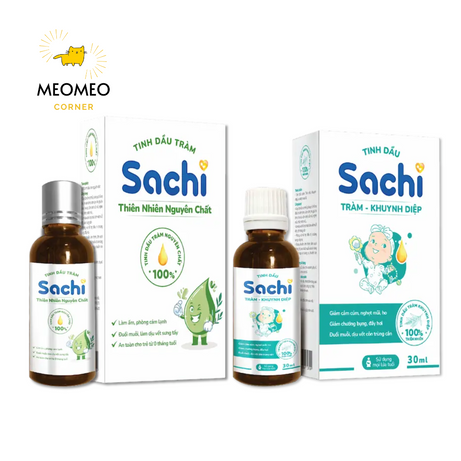 Tinh dầu Tràm nguyên chất / Tràm Khuynh Diệp Sachi chai 30ml