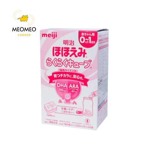 Sữa Meiji số 0 nội địa Nhật dạng thanh cho bé từ sơ sinh từ 0 đến 12 tháng tuổi dạng hộp