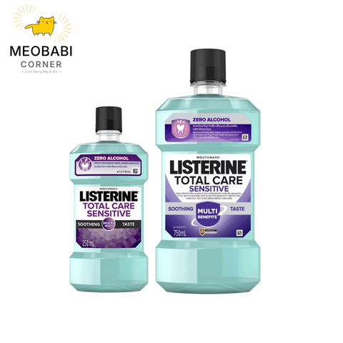 Nước Súc Miệng LISTERINE® Total Care Sensitive Soothing Taste